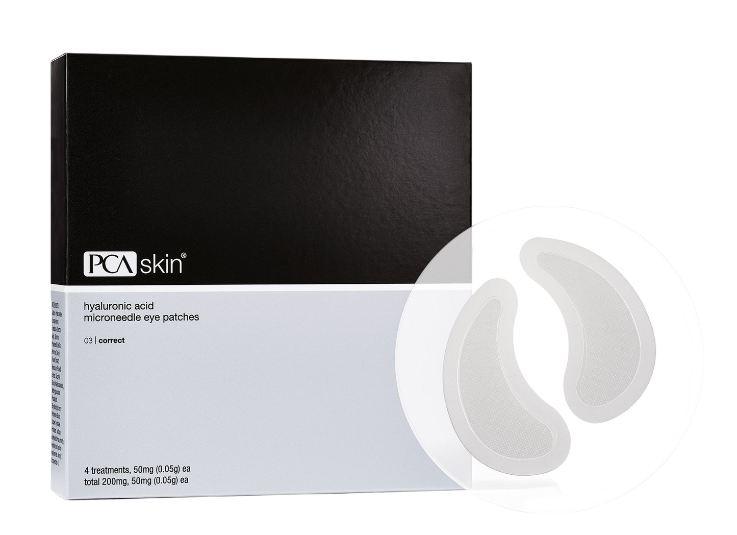 Pca Skin Hyaluronic Acid Microneedle Eye Patches