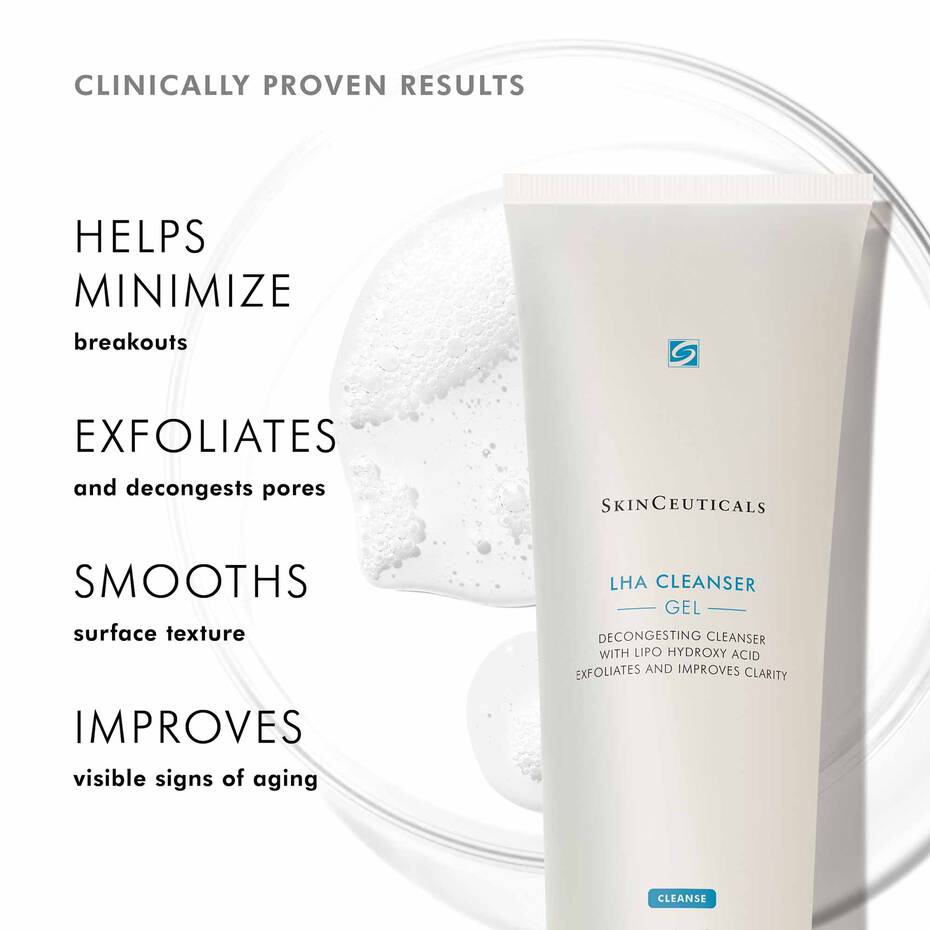 Skinceuticals LHA Cleansing Gel (8 fl oz)
