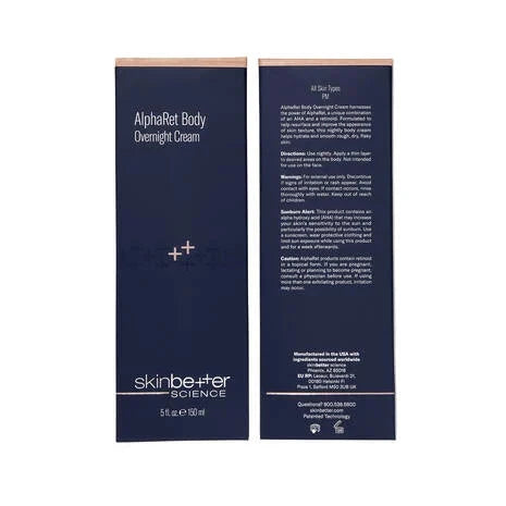 Skinbetter Alpharet Body Overnight Cream