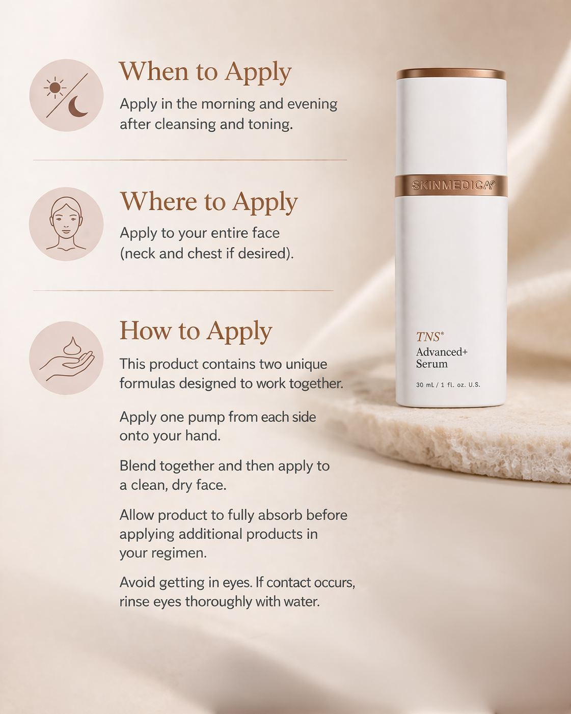 SkinMedica® TNS® Advanced+ Serum (1 fl oz)