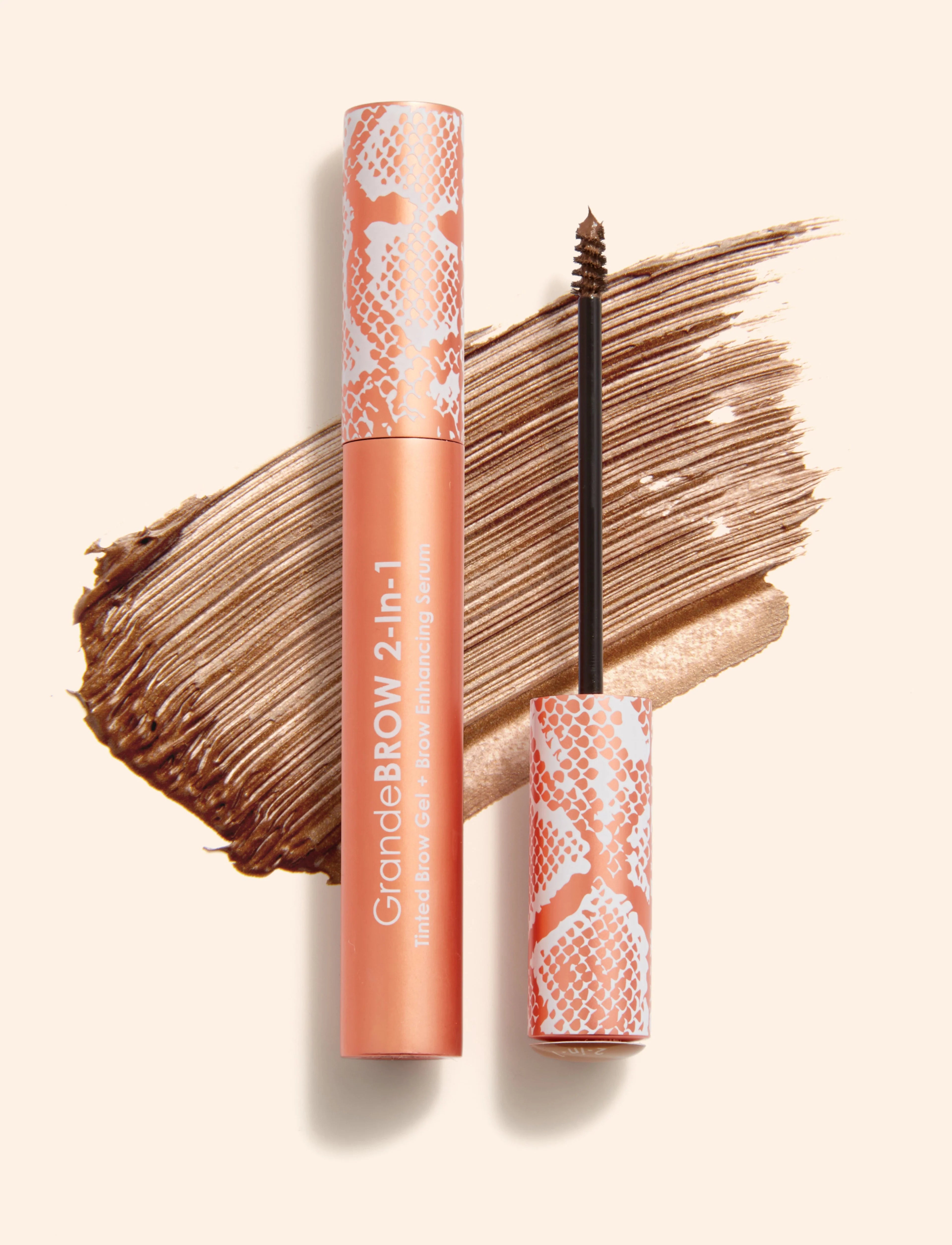 Grande Cosmetics 2-In-1 Tinted Brow Gel + Brow Enhancing Serum