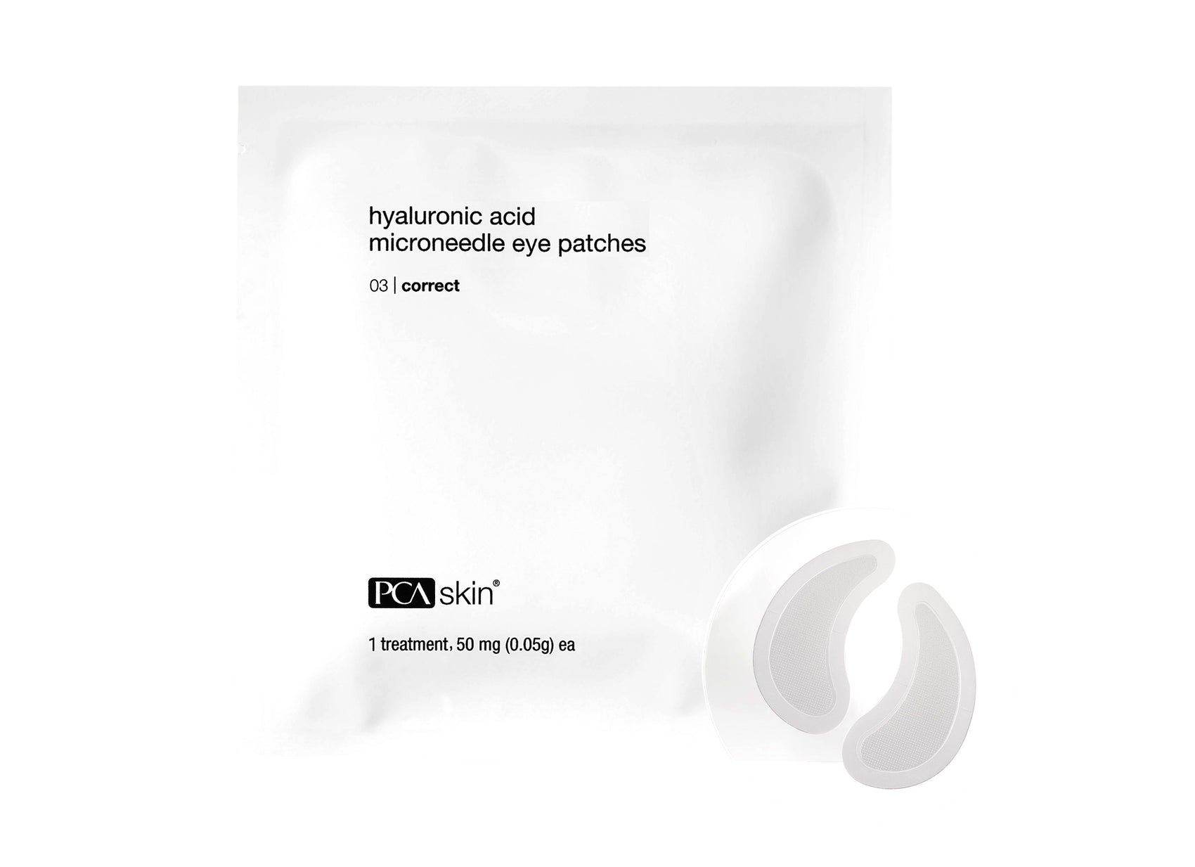 Pca Skin Hyaluronic Acid Microneedle Eye Patches
