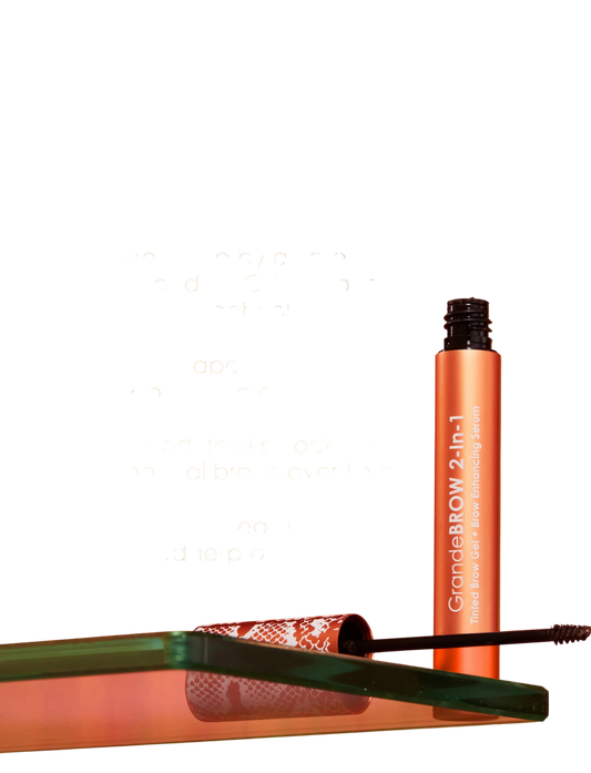 Grande Cosmetics 2-In-1 Tinted Brow Gel + Brow Enhancing Serum