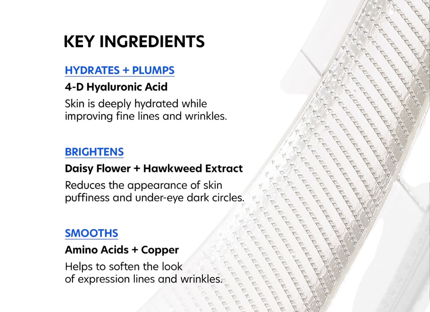 Pca Skin Hyaluronic Acid Microneedle Eye Patches