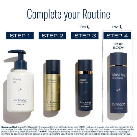 Skinbetter Alpharet Body Overnight Cream