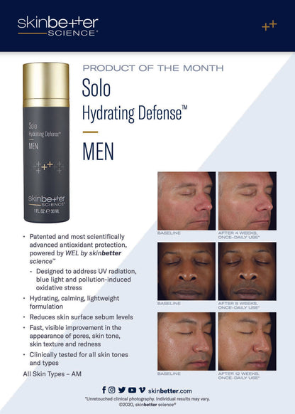 Skinbetter Solo Hydrating Defense™ Men (in-store)